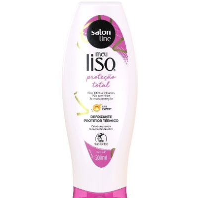 Defrizante Protetor Térmico Meu Liso Proteção Total Salon Line 200ml (2)
