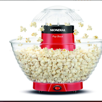 Pipoqueira Pop Bowl, Mondial, Vermelho, 1200W, 220V - PP-05