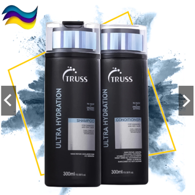 Truss Kit Shampoo + Condicionador 300ml Ultra Hydration Cabelos Secos e Danificados Maciez Brilho